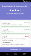 CAT GRE SAT Vocab Flashcards screenshot 3