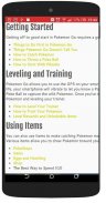 User Guides for Pokémon Go screenshot 1