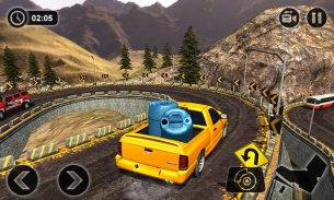 Uphill Cargo Pickup Truck Driving Simulator 2017 screenshot 7