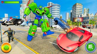 Robot Hero City Battle screenshot 1