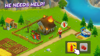 Golden Farm : Idle Farming & Adventure Game screenshot 1