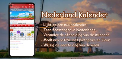 Nederland Kalender 2024