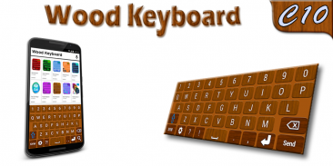 Wood Keyboard screenshot 0