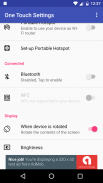 One Touch Settings screenshot 2