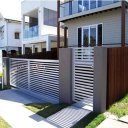 minimalist fence design