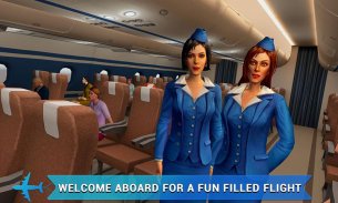 Airplane Flight Attendant -Career Job Sim screenshot 0