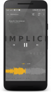 Player de Música Mezzo screenshot 1