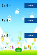 Multiplication games screenshot 1