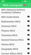 NDA exam guide 2017-18 screenshot 0