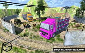 Hill Cargo Truck Simulator Transport Free 3D Truck screenshot 0