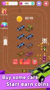 Merge Car Racer - Reich der Rallye im Leerlauf screenshot 9