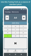 TunerApp - Tuner and Metronome screenshot 2