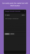 Zawgyi Unicode Converter screenshot 5