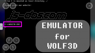 WOLFEN 3D (DOS Player) screenshot 3