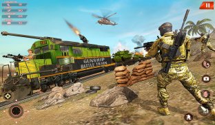 Army Train Shooting Games 3D screenshot 8