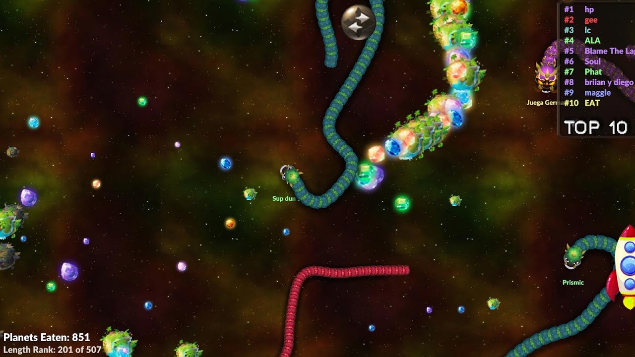 Space Slither Worm::Appstore for Android