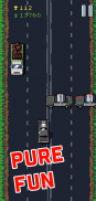 8Bit Highway: Retro Arcade Endless Racing screenshot 1