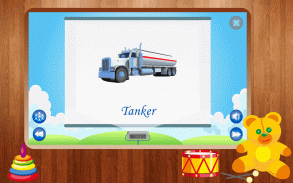 Learn vehicles for kids screenshot 1