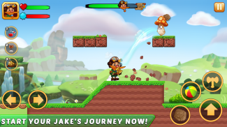 Jake Adventure Time-Jungle Run screenshot 1