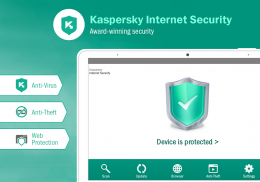 Kaspersky Mobile Antivirus: AppLock & Web Security screenshot 0