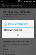 DSC Auto Rename screenshot 0