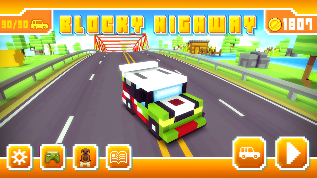 Blocky Highway: Traffic Racing - Загрузить APK для Android | Aptoide