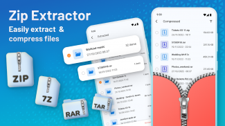 Zip Extractor - UnZIP & UnRAR screenshot 4