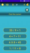 Math Games - math exercises an screenshot 4