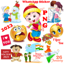 Sticker and Emoji for WhatsApp Icon