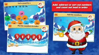 Santa's First Grade Games screenshot 1