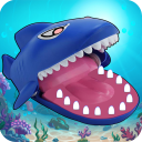 Shark Dentist biting finger game Icon