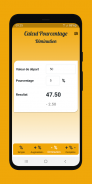 Calcul Pourcentage screenshot 1