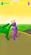 COLOR RUN STICKMAN 3D vs  GIANT RUSH! screenshot 3