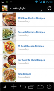 Cooking Magazines RSS reader screenshot 1