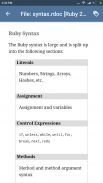 Ruby Programming Docs screenshot 2
