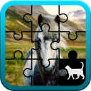 Horse Jigsaw Puzzle Icon