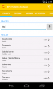 ZIP / Postal Codes Spain screenshot 0