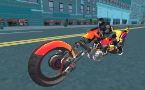 Policía Sci Fi Bike Rider 3D screenshot 2