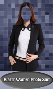 Blazer Women Photo Suit screenshot 2