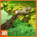 Simulador de floresta de crocodilo 3D: clã de Icon