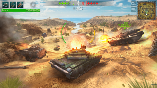 Tank Force: Tank games blitz screenshot 8