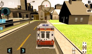 City Ambulance Rescue Driving Simulator Doctor screenshot 0