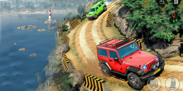 montaña 4x4 lujo prado coche conducción Simulador screenshot 1