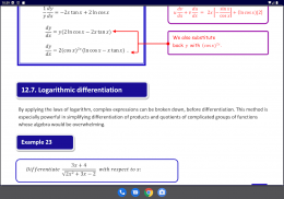 Exponential and Log functions screenshot 8