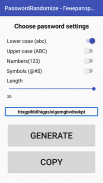PasswordRandomize - Генератор паролей screenshot 2