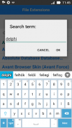 File Extensions screenshot 4