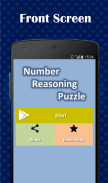 Number Reasoning Puzzle screenshot 0