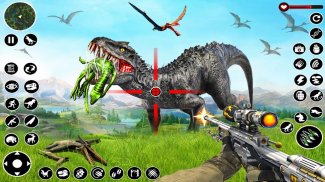 Wild Dino Hunting Gun Games 3d screenshot 1