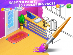 Home design - tap color number screenshot 0