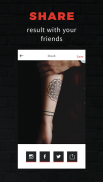 INKHUNTER - try tattoo designs screenshot 3